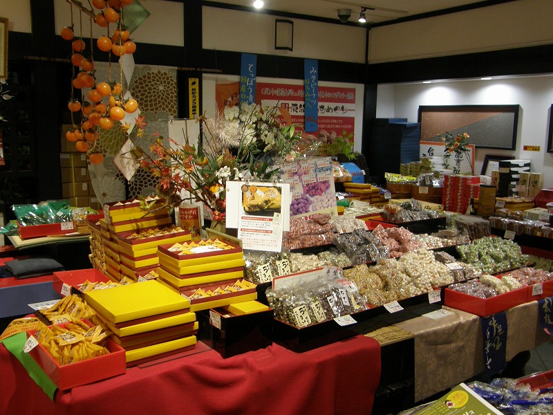 店の独自製品の数々