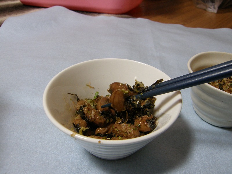 ご飯にかけます